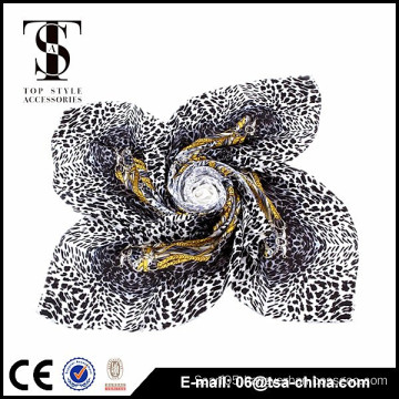 Top quality newest fashion style digital printing silk scarf